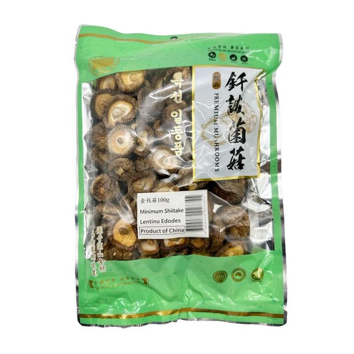 Qiancheng Dried Shiitake Mushrooms – 100g Gourmet Grocer Qiancheng Dried Shiitake Mushrooms - 100g