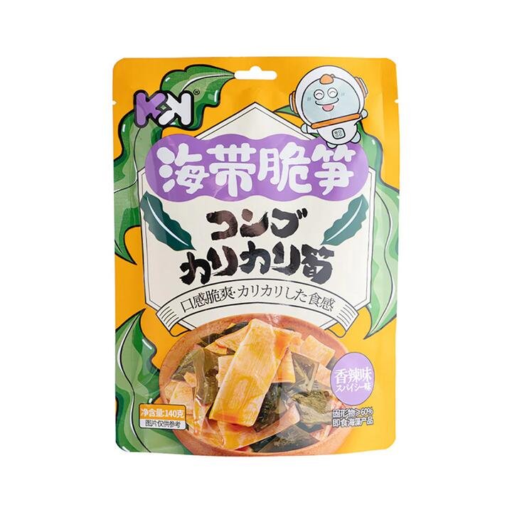 Chaoyouwei Spicy Seaweed and Bamboo Shoots - 140g