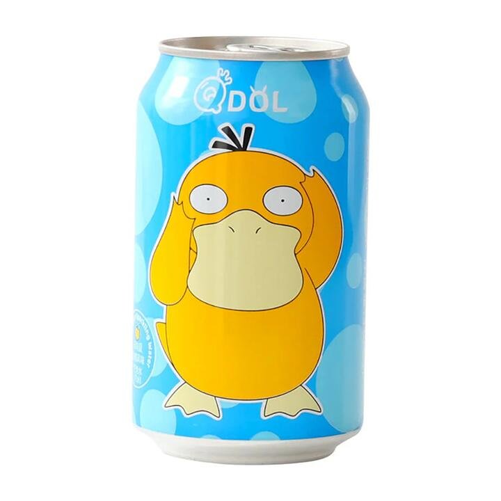 QDOL Hinata Summer Citrus Flavored Sparkling Water - Pokemon Edition - 330ml