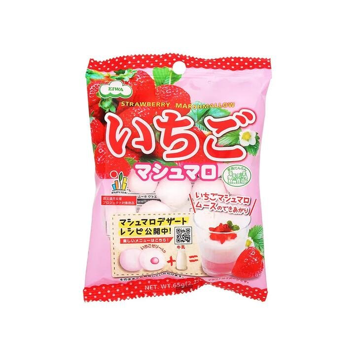 EIWA Strawberry Marshmallow - 65g