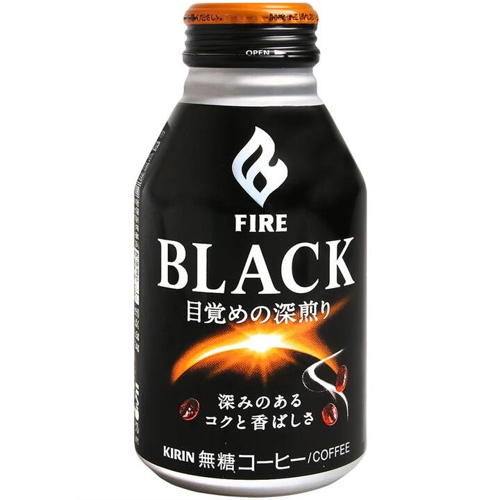 Kirin Fire Black Deep Roast Coffee - 275ml