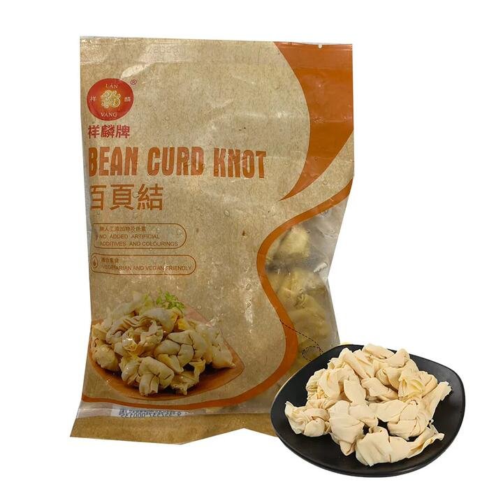 Xianglin Frozen Bean Curd Knot – 180g Gourmet Grocer Xianglin Frozen Bean Curd Knot - 180g