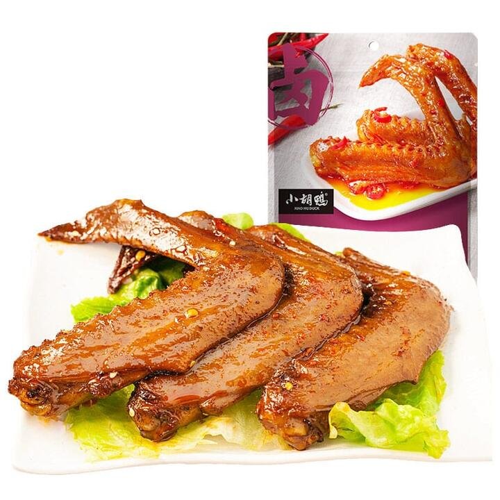 Xiao Hu Duck Spicy Duck Wings – 90g Gourmet Grocer Xiao Hu Duck Spicy Duck Wings - 90g