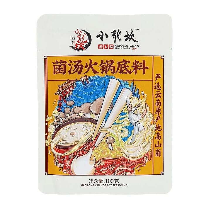 Xiao Long Kan Mushroom Hot Pot Base – 100g Gourmet Grocer Xiao Long Kan Mushroom Hot Pot Base - 100g