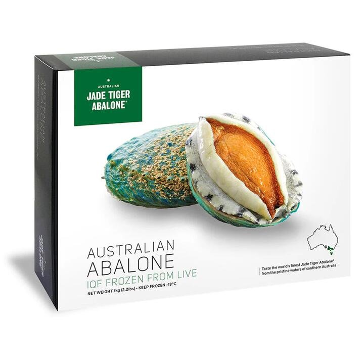 [Frozen] Jade Abalone 9pcs Whole Box 1KG