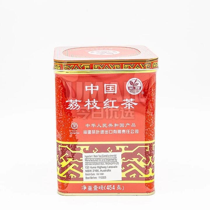 China Lychee Black Tea in Tin - 454g