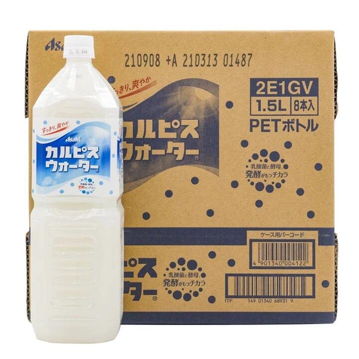 Asahi Calpis Water - 1.5L x 8 Bottles