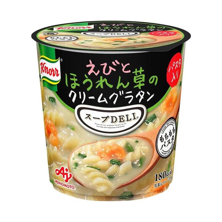 Ajinomoto Soup Deli Shrimp and Spinach Pasta - 45.2g