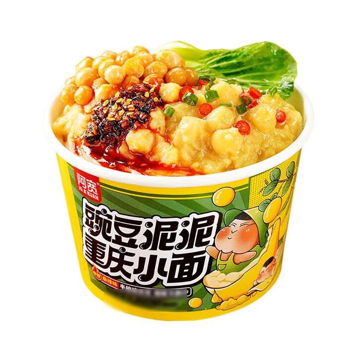 Hi A'Kuan Pea Paste Chongqing Noodles - 105g