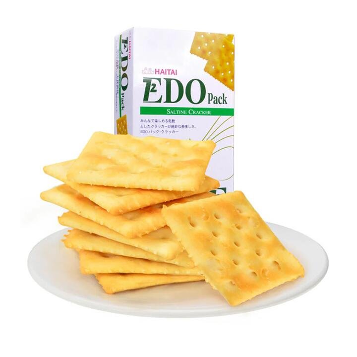 Haitai EDO Saltine Crackers - Original Flavor, 141g
