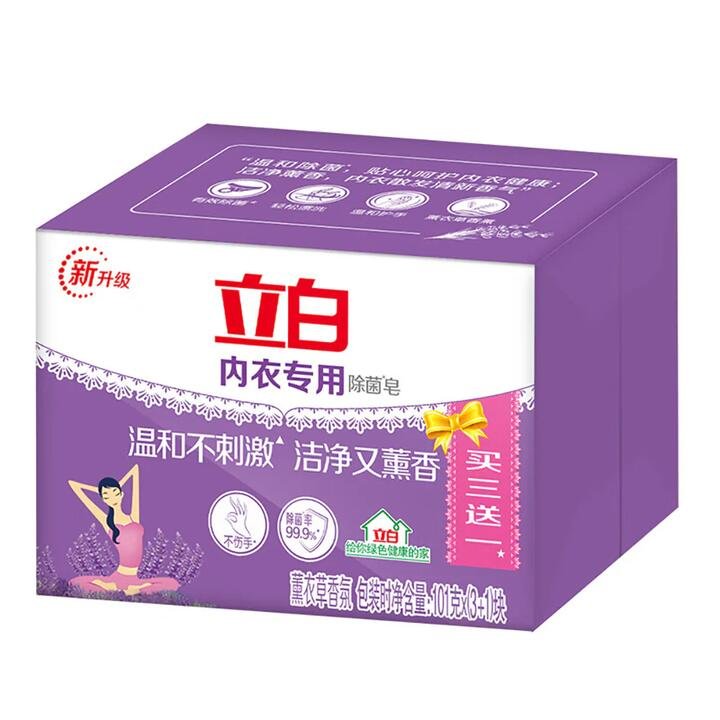 Liby Antibacterial Soap for Underwear – 101g x 4 Bars Gourmet Grocer Liby Antibacterial Soap for Underwear - 101g x 4 Bars