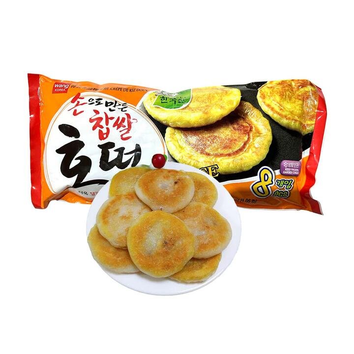 Wang Korean Sweet Rice Pancakes - 8pcs, 480g