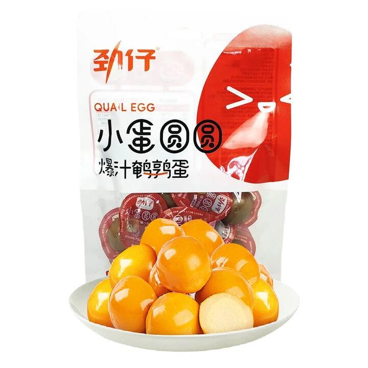 Jinzai Juicy Quail Eggs with Braised Flavor - 120g