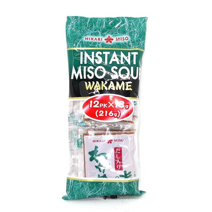 Hikari Instant Miso Soup Wakame - 216g
