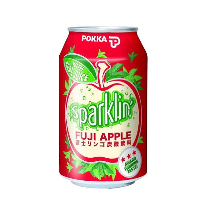 Pokka Fuji Apple Sparkling Water - 325ml