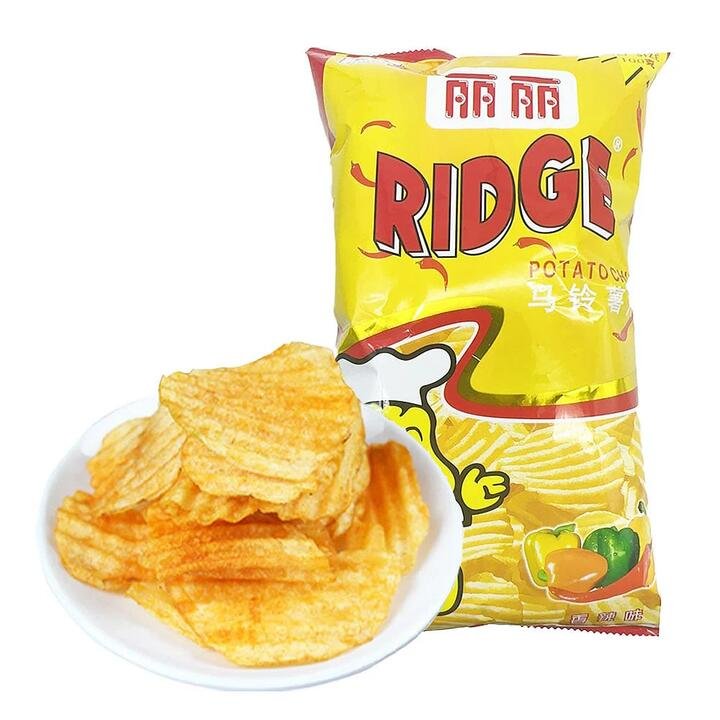 He Nai Ridge Spicy Potato Chips - 100g