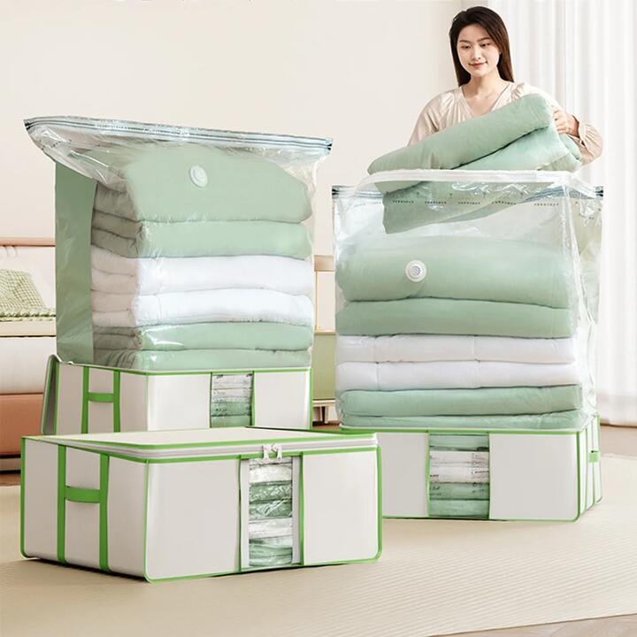 Taili Oxford Cloth Vacuum Storage Box 15.5*105*45cm Gourmet Grocer Taili Oxford Cloth Vacuum Storage Box 15.5*105*45cm