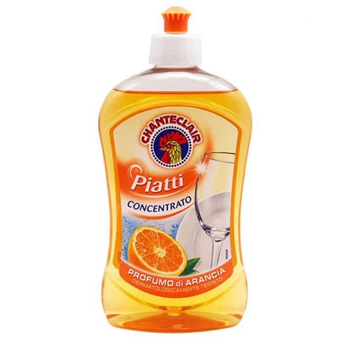 Chanteclair Orange Scented Concentrated Dishwashing Liquid – 500ml Gourmet Grocer Chanteclair Orange Scented Concentrated Dishwashing Liquid - 500ml