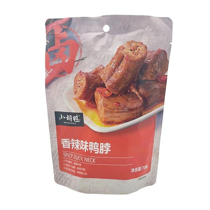 Xiao Hu Duck Spicy Duck Neck – 70g Gourmet Grocer Xiao Hu Duck Spicy Duck Neck - 70g