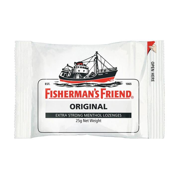 Fisherman’s Friend Original Extra Strong Menthol Lozenges – 25g Gourmet Grocer Fisherman's Friend Original Extra Strong Menthol Lozenges - 25g