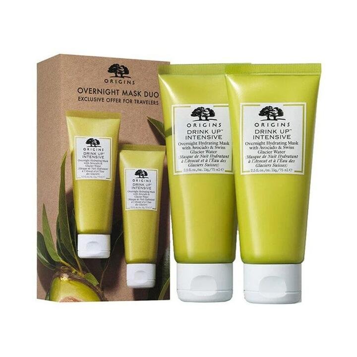 Origins Drink Up Intensive Overnight Hydrating Mask Duo - 75ml x 2