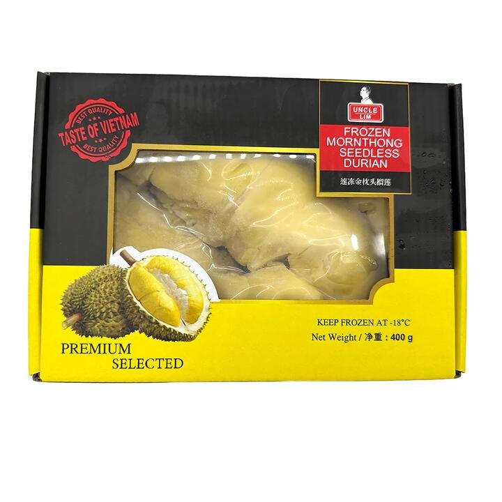 Uncle Lim Frozen Monthong Seedless Durian - 400g
