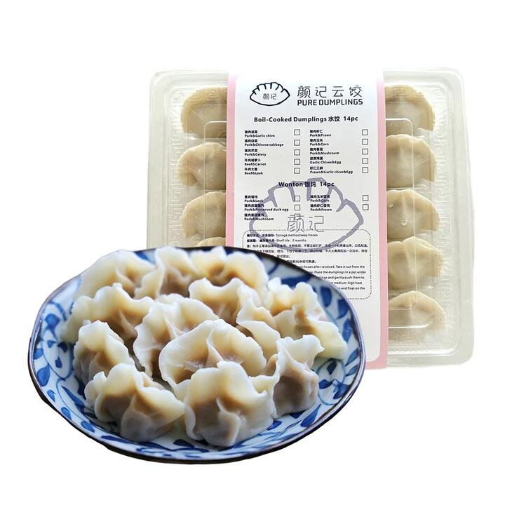 Yanji Frozen Pork and Shrimp Dumplings – 375g Gourmet Grocer Yanji Frozen Pork and Shrimp Dumplings - 375g