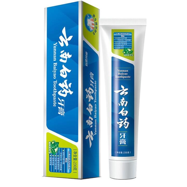 Yunnan Baiyao Toothpaste Mint Fresh 230g Gourmet Grocer Yunnan Baiyao Toothpaste Mint Fresh 230g
