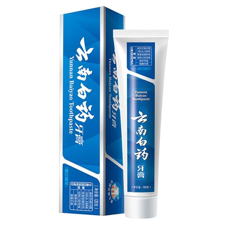 Yunnan Baiyao Toothpaste Spearmint Flavor – 120g Gourmet Grocer Yunnan Baiyao Toothpaste Spearmint Flavor - 120g