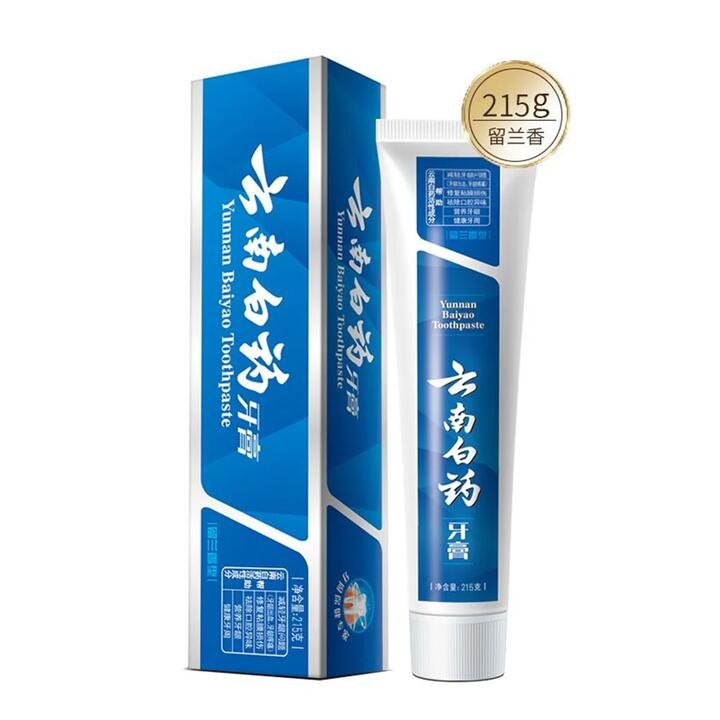 Yunnan Baiyao Toothpaste – Spearmint Flavor, 215g Gourmet Grocer Yunnan Baiyao Toothpaste - Spearmint Flavor, 215g
