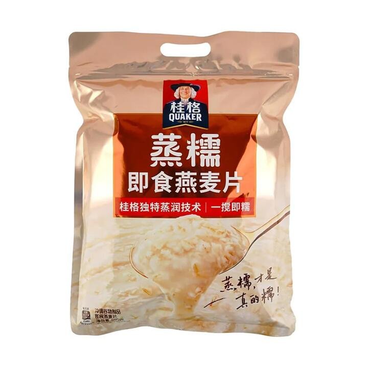 Quaker Steamed Glutinous Instant Oatmeal - 80g