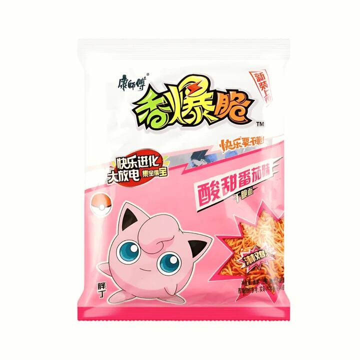 Master Kong Crispy Noodles Sweet and Sour Tomato Flavor 33g