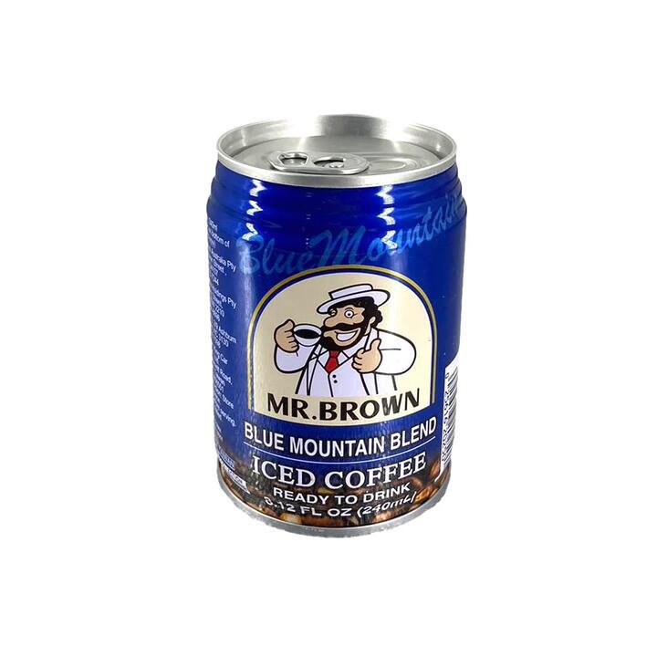 Mr. Brown Blue Mountain Blend Iced Coffee – 240ml Gourmet Grocer Mr. Brown Blue Mountain Blend Iced Coffee - 240ml