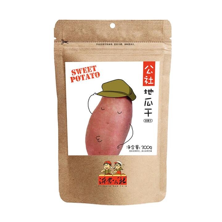 Yimeng Commune Sweet Potato Dried Snacks - 300g