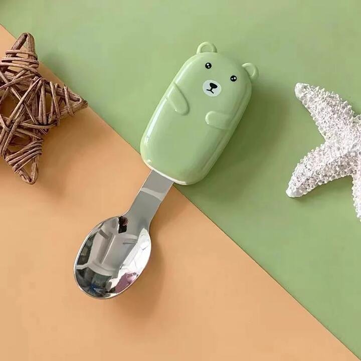 Meishida Children’s Ceramic Spoon and Fork Set Gourmet Grocer Meishida Children's Ceramic Spoon and Fork Set