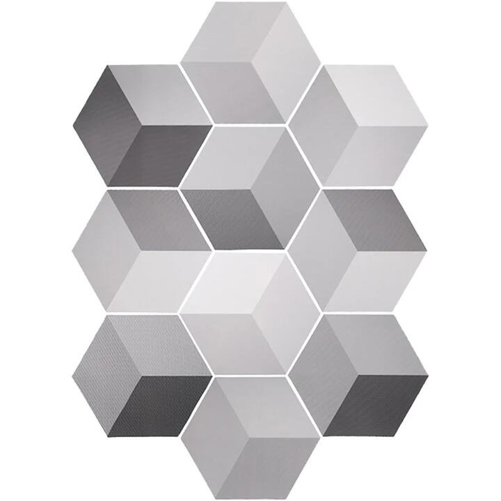 FaSoLa Hexagonal Anti-Slip Stickers Geometric Pattern – 10 Pieces Gourmet Grocer FaSoLa Hexagonal Anti-Slip Stickers Geometric Pattern - 10 Pieces