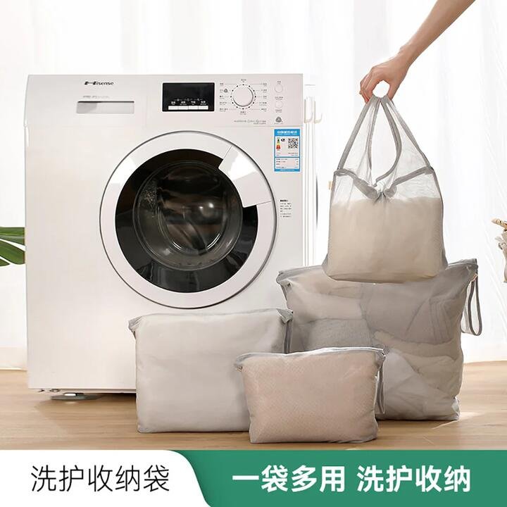 FaSoLa Small Laundry and Storage Bag – Gray Gourmet Grocer FaSoLa Small Laundry and Storage Bag - Gray