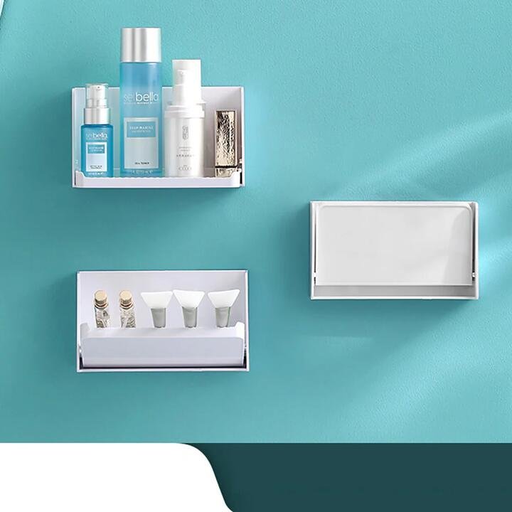 FaSoLa Foldable Wall-Mounted Storage Shelf – White Gourmet Grocer FaSoLa Foldable Wall-Mounted Storage Shelf - White