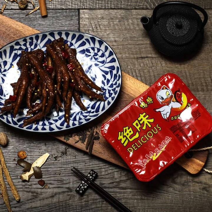 Juewei Sweet and Spicy Chicken Feet - 400g