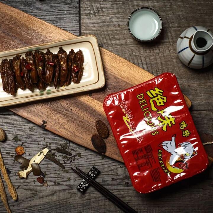 Juewei Sweet and Spicy Duck Tongue - 90g