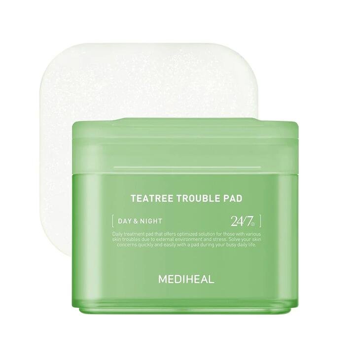 Mediheal Tea Tree Soothing Pads - 100 Pieces