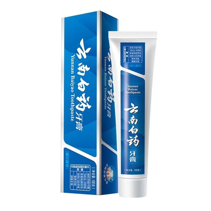 Yunnan Baiyao Toothpaste Spearmint Flavor – 100g Gourmet Grocer Yunnan Baiyao Toothpaste Spearmint Flavor - 100g