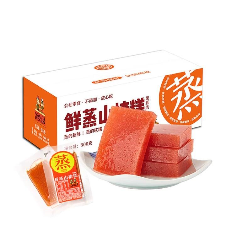 Yimeng Commune Fresh Steamed Hawthorn Cake 500g