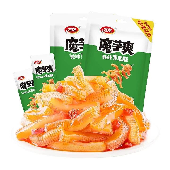 Weilong Konjac Snack Spicy Pickled Pepper Flavor 150+60g