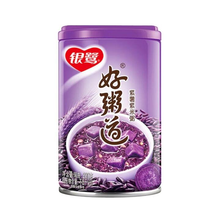 Yinlu Purple Sweet Potato and Rice Porridge - 280g