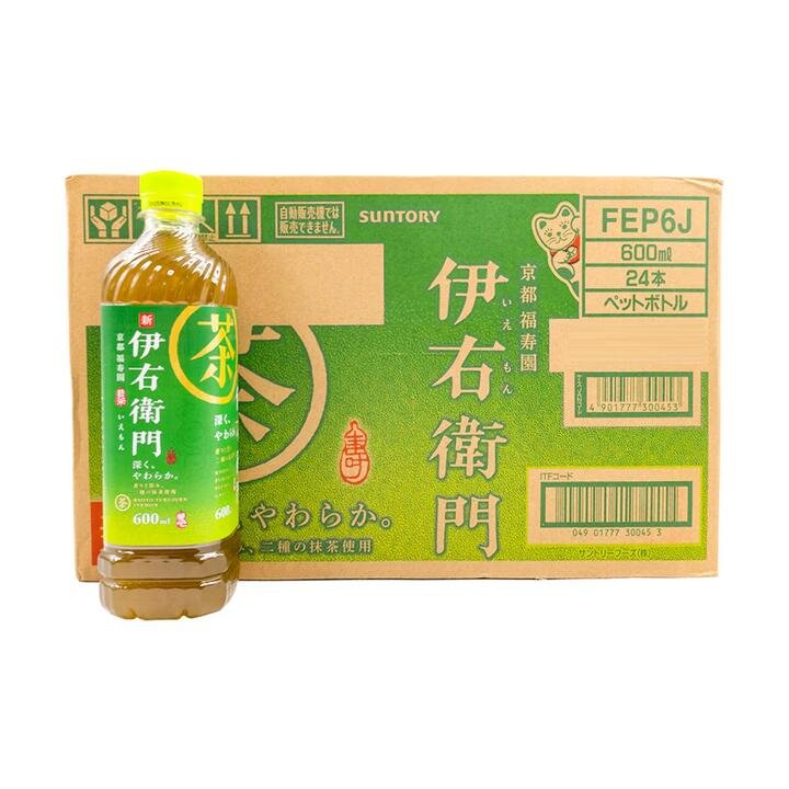 Suntory Iyemon Green Tea 600ml – Box of 24 Gourmet Grocer Suntory Iyemon Green Tea 600ml - Box of 24