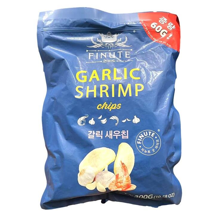 FINUTE Garlic Shrimp Chips - 300g