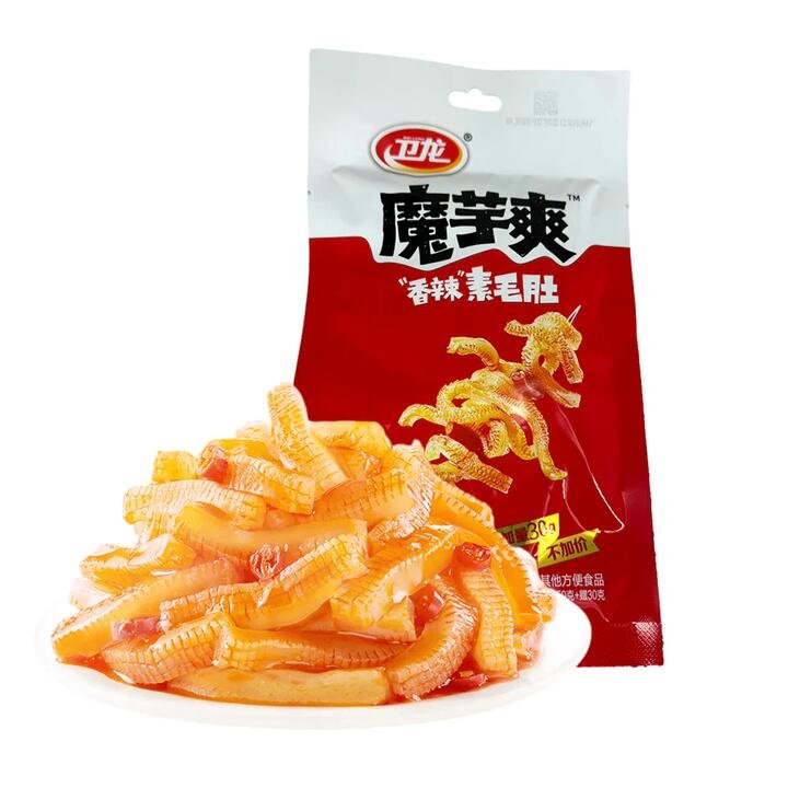 Weilong Fragrant Spicy Konjac Snack - 80g