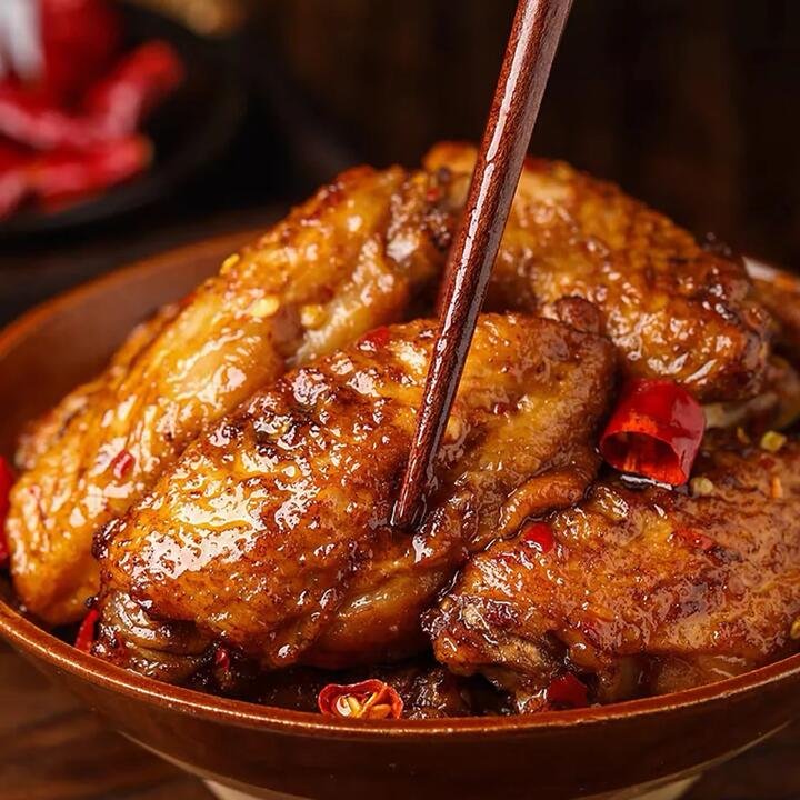 Laiji Spicy Chicken Mid Wings - 240g