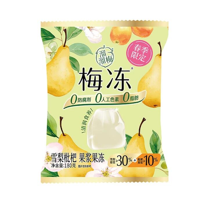 Liuliumei Pear and Loquat Konjac Jelly – 180g Gourmet Grocer Liuliumei Pear and Loquat Konjac Jelly - 180g